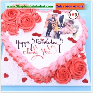 Bánh Sinh Nhật In Hình Ảnh - H658